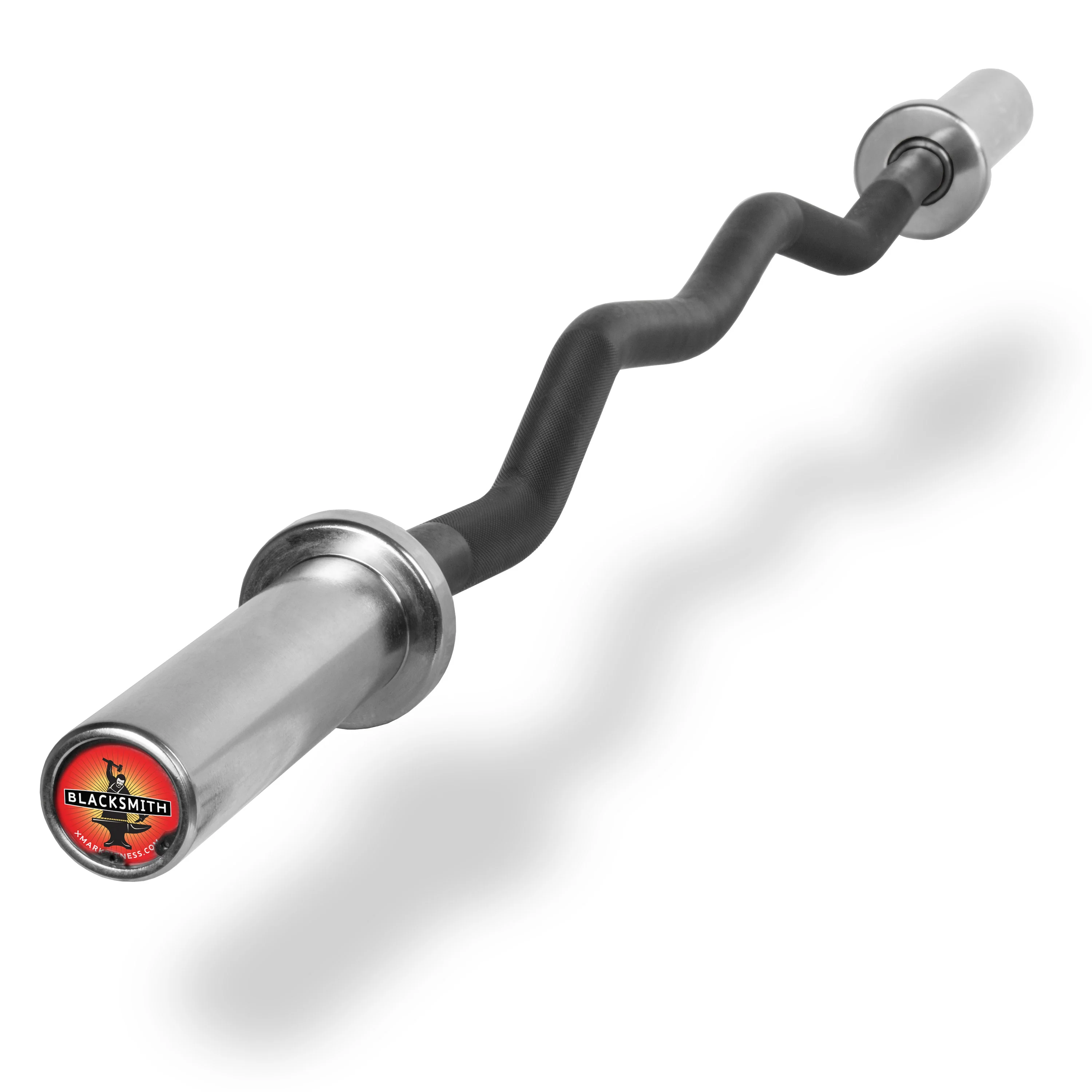Blacksmith EZ Curl Bar, Fits Olympic Weight Plates - Image 4