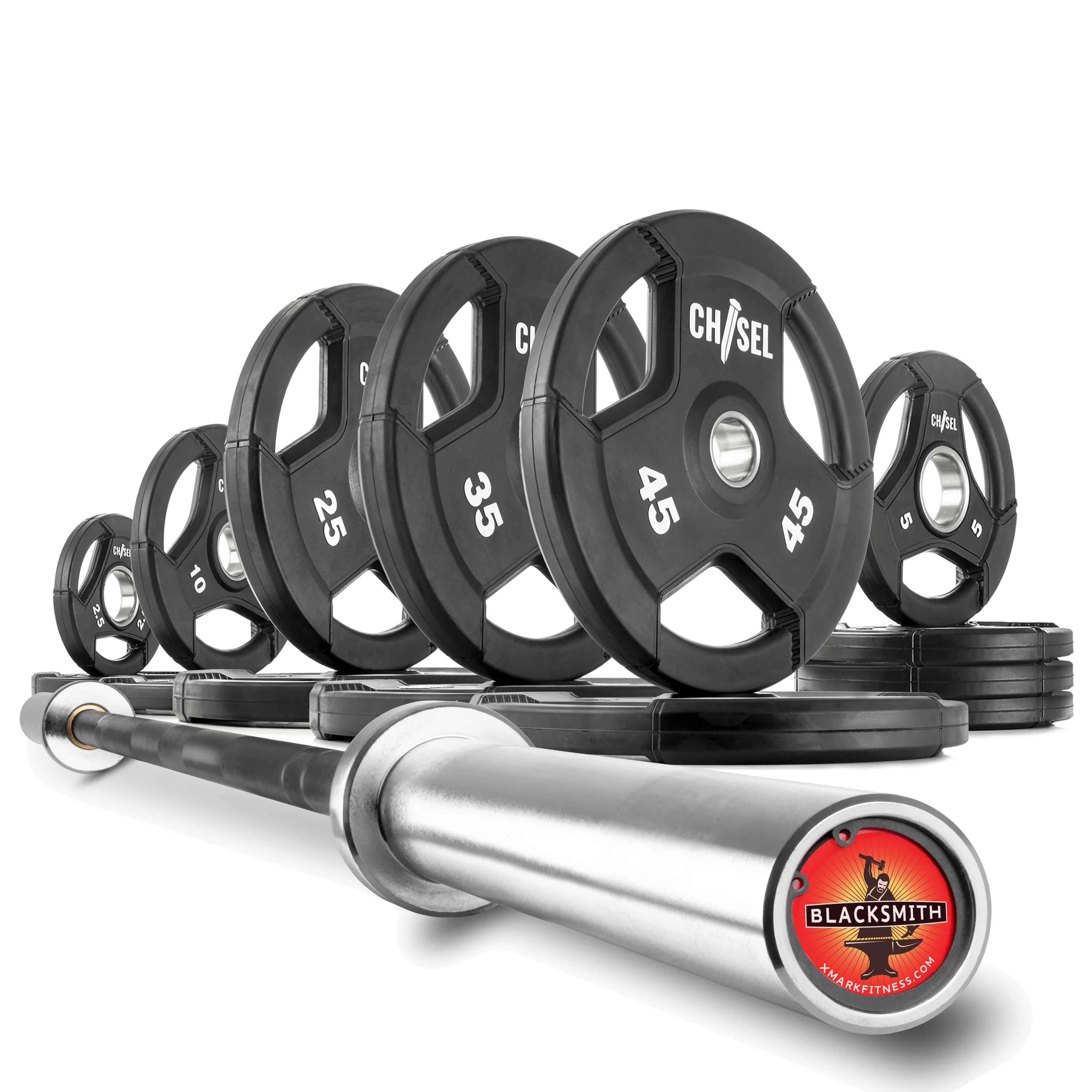 Chisel Olympic Weight Plates & Bar Set Builder - Image 3