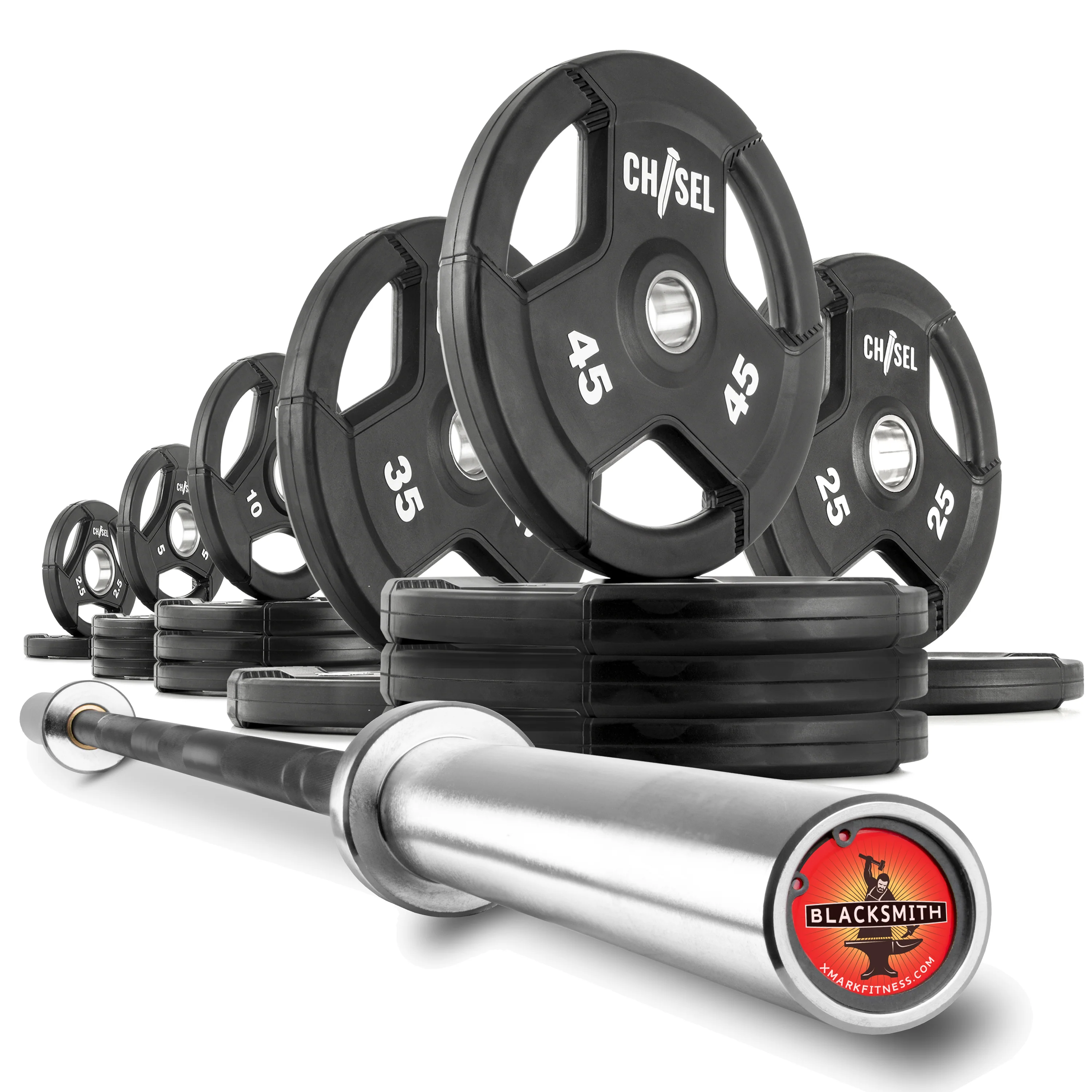 Chisel Olympic Weight Plates & Bar Set Builder - Image 4