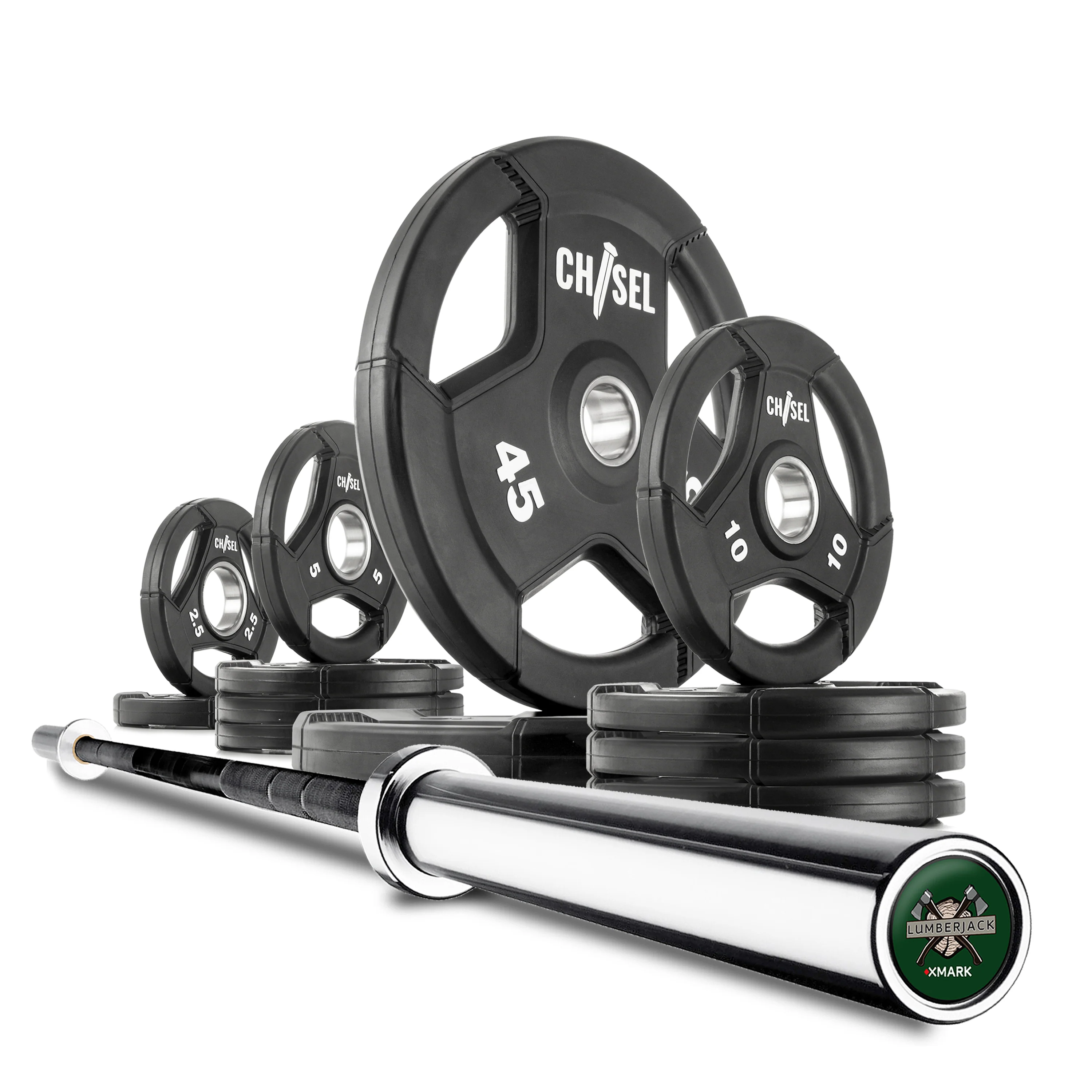 Chisel Olympic Weight Plates & Bar Set Builder - Image 5