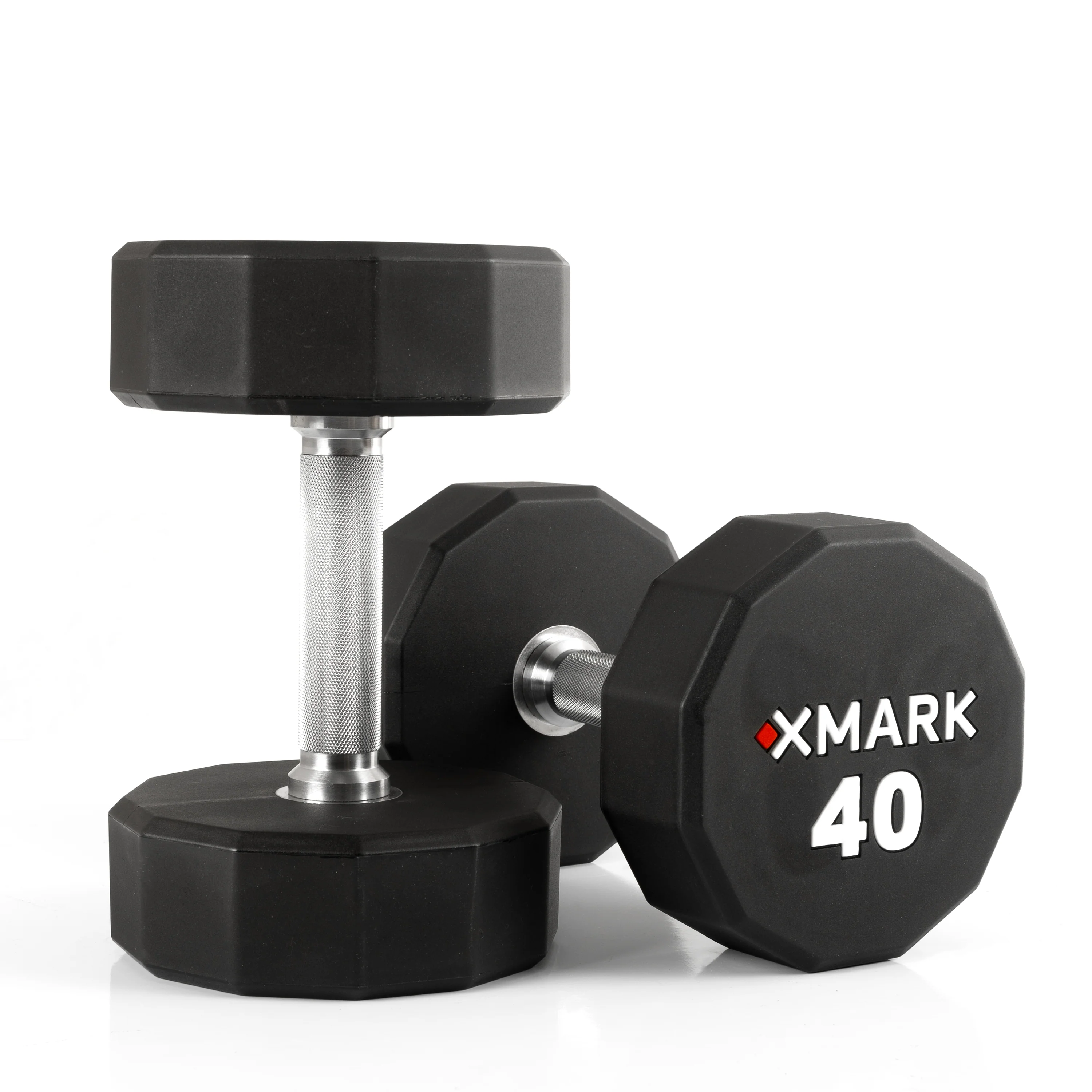 15 to 75 lb. Pairs, 12-Sided Commercial CPU Urethane Dumbbells - Image 12