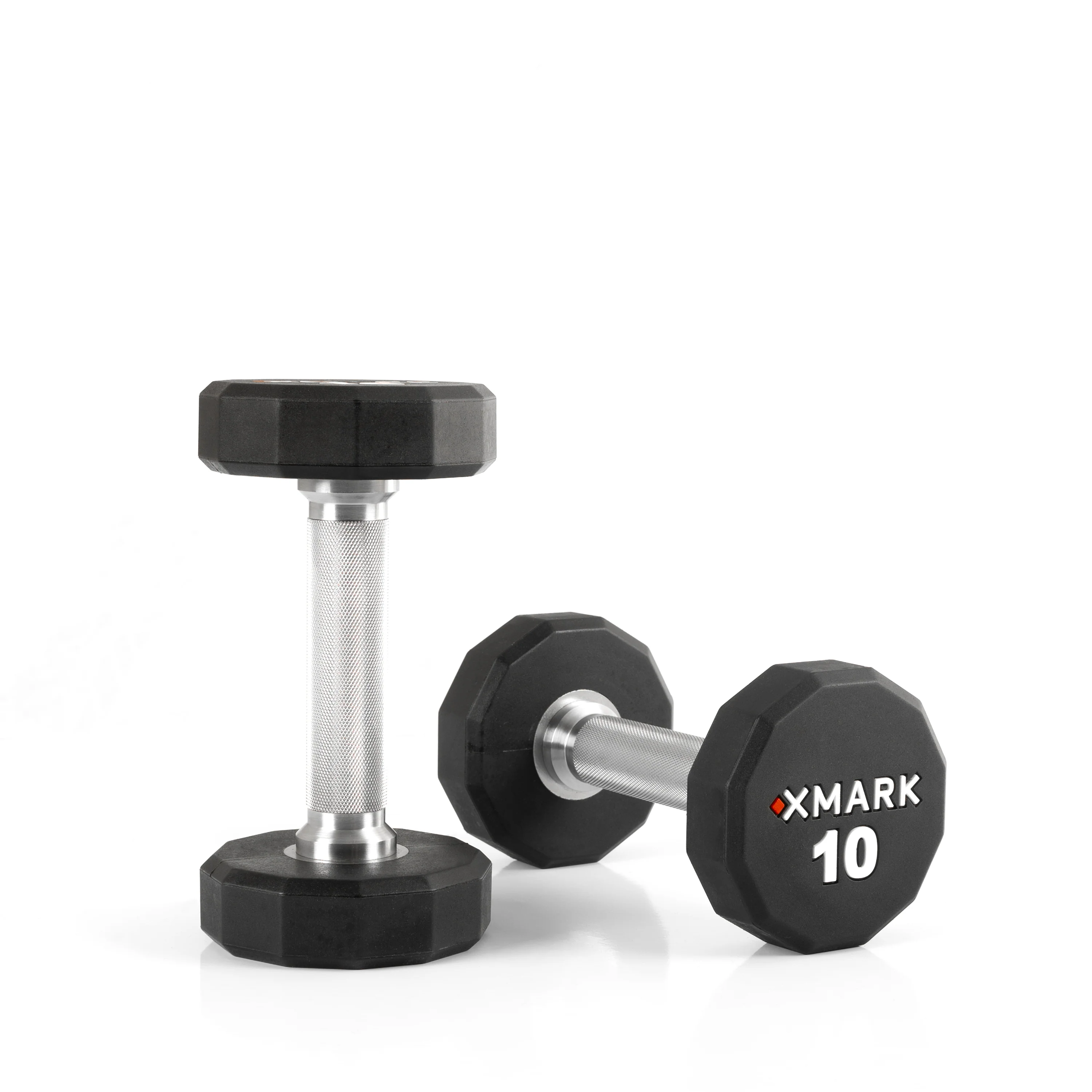 15 to 75 lb. Pairs, 12-Sided Commercial CPU Urethane Dumbbells - Image 6
