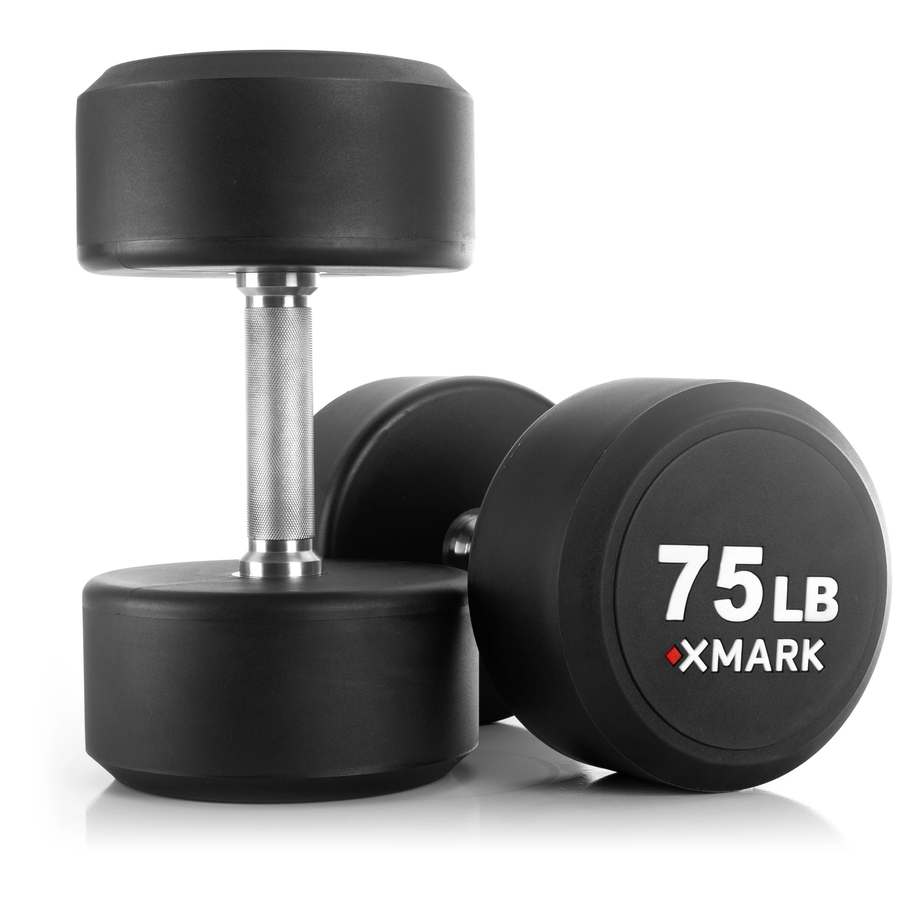 Round Commercial Urethane Dumbbells  (5-50 lb and 5-75 lb Sets) - Image 11