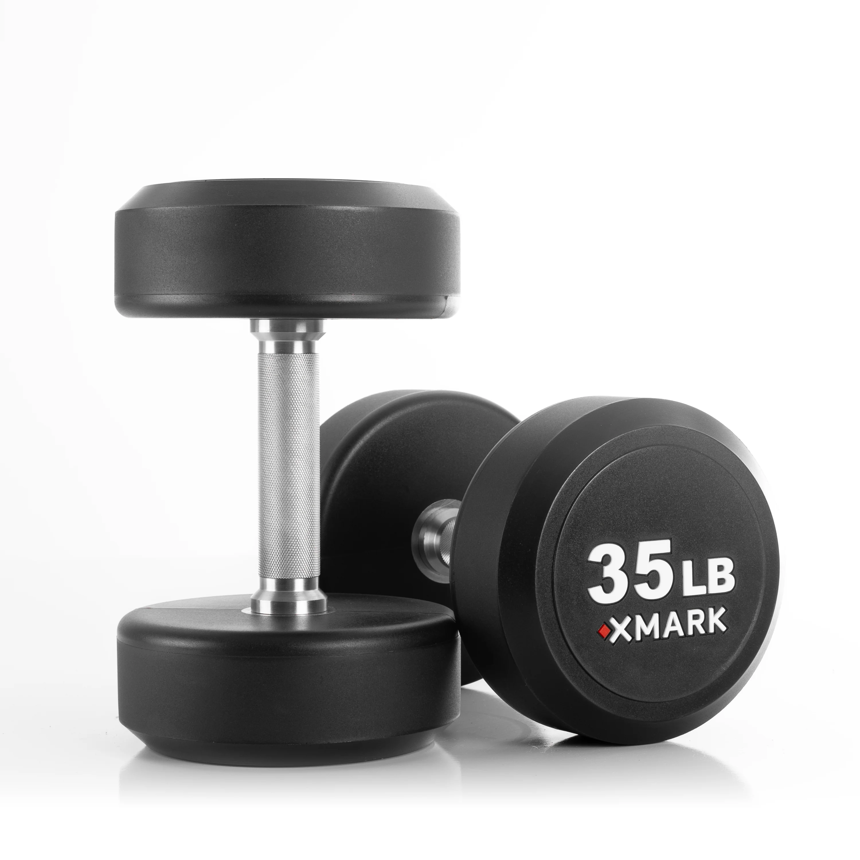 Round Commercial Urethane Dumbbells  (5-50 lb and 5-75 lb Sets) - Image 12