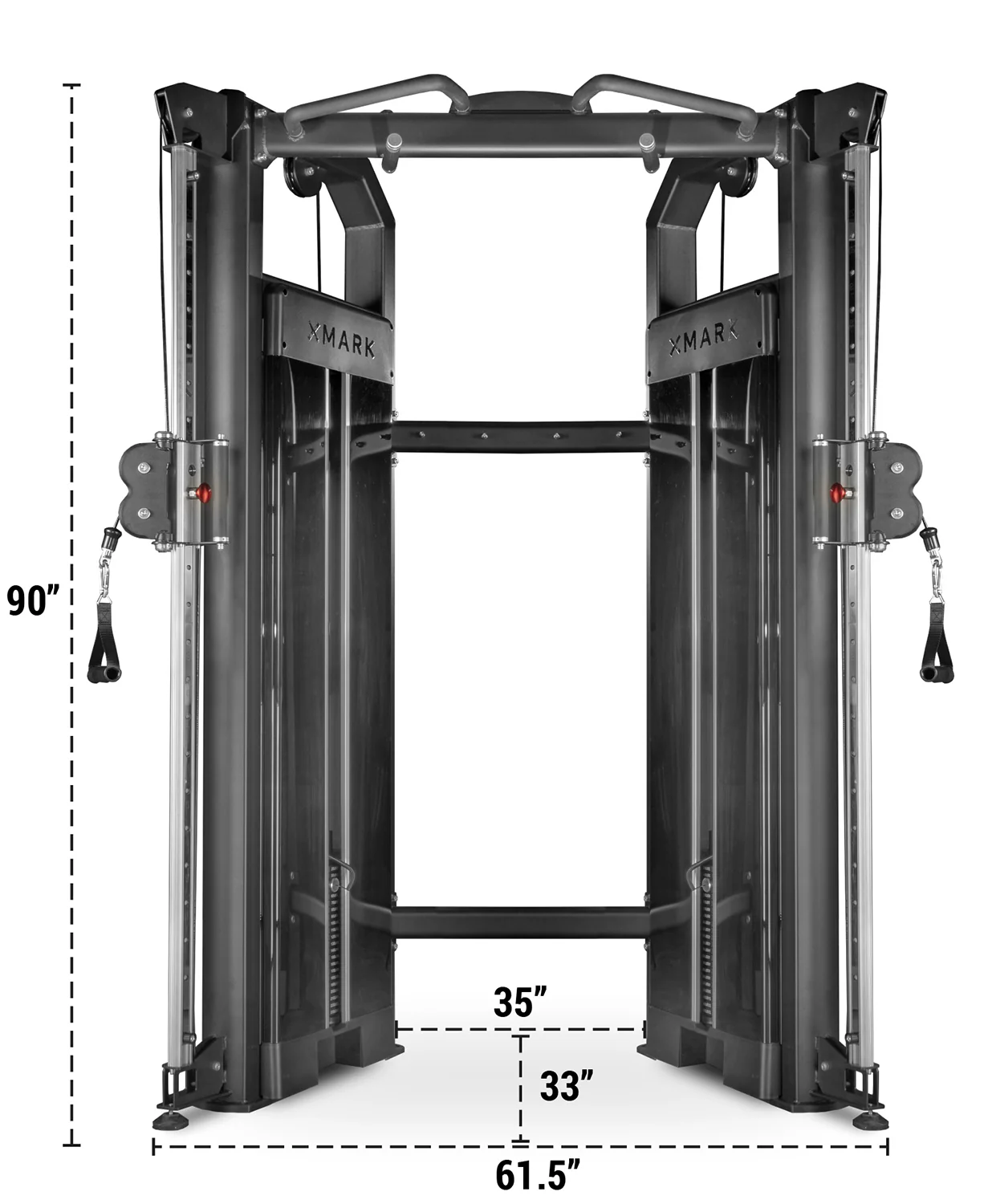 Functional Trainer With Dual 230 lb Weight Stacks - Image 8