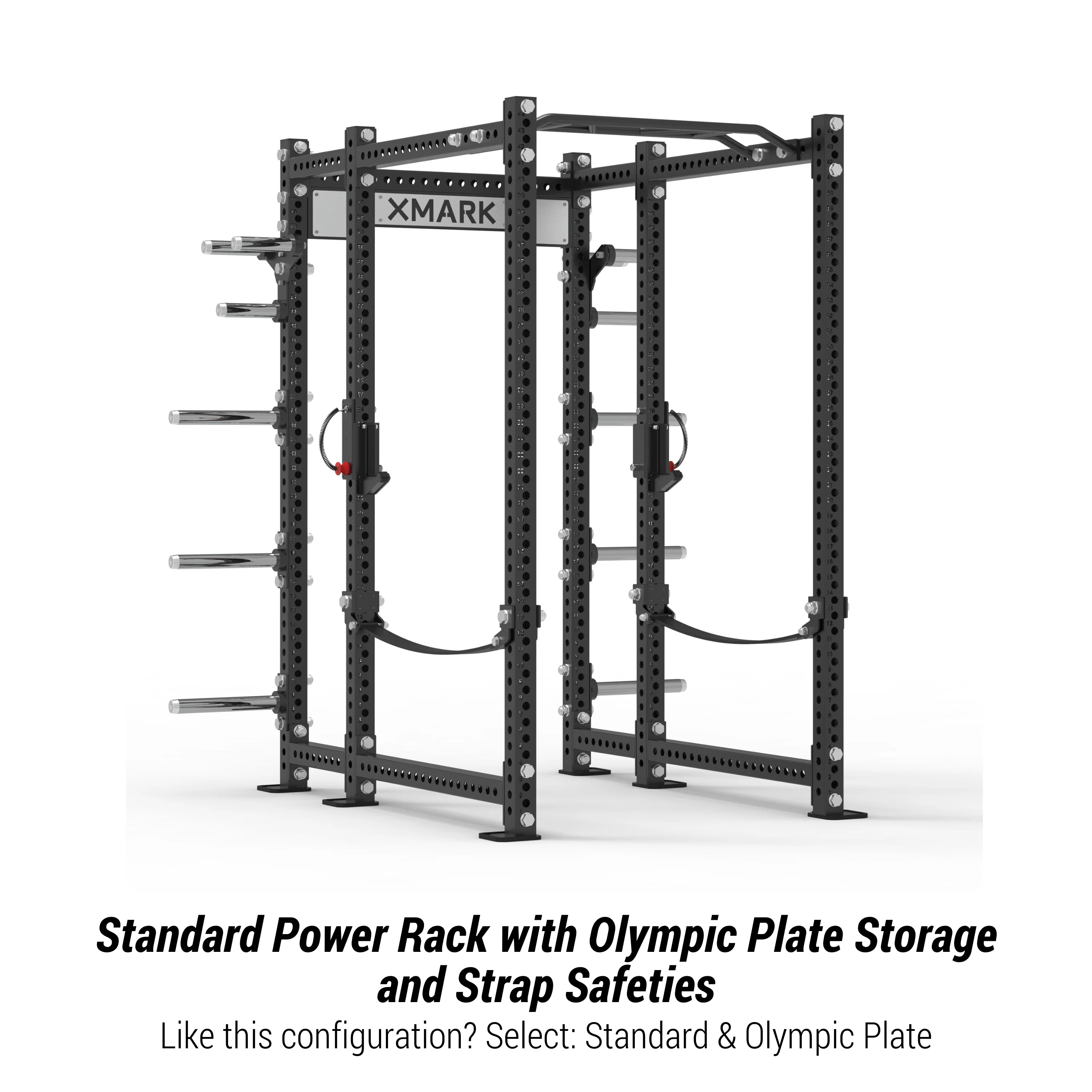 Viper Power Rack with Storage & Strap Safeties - Image 3