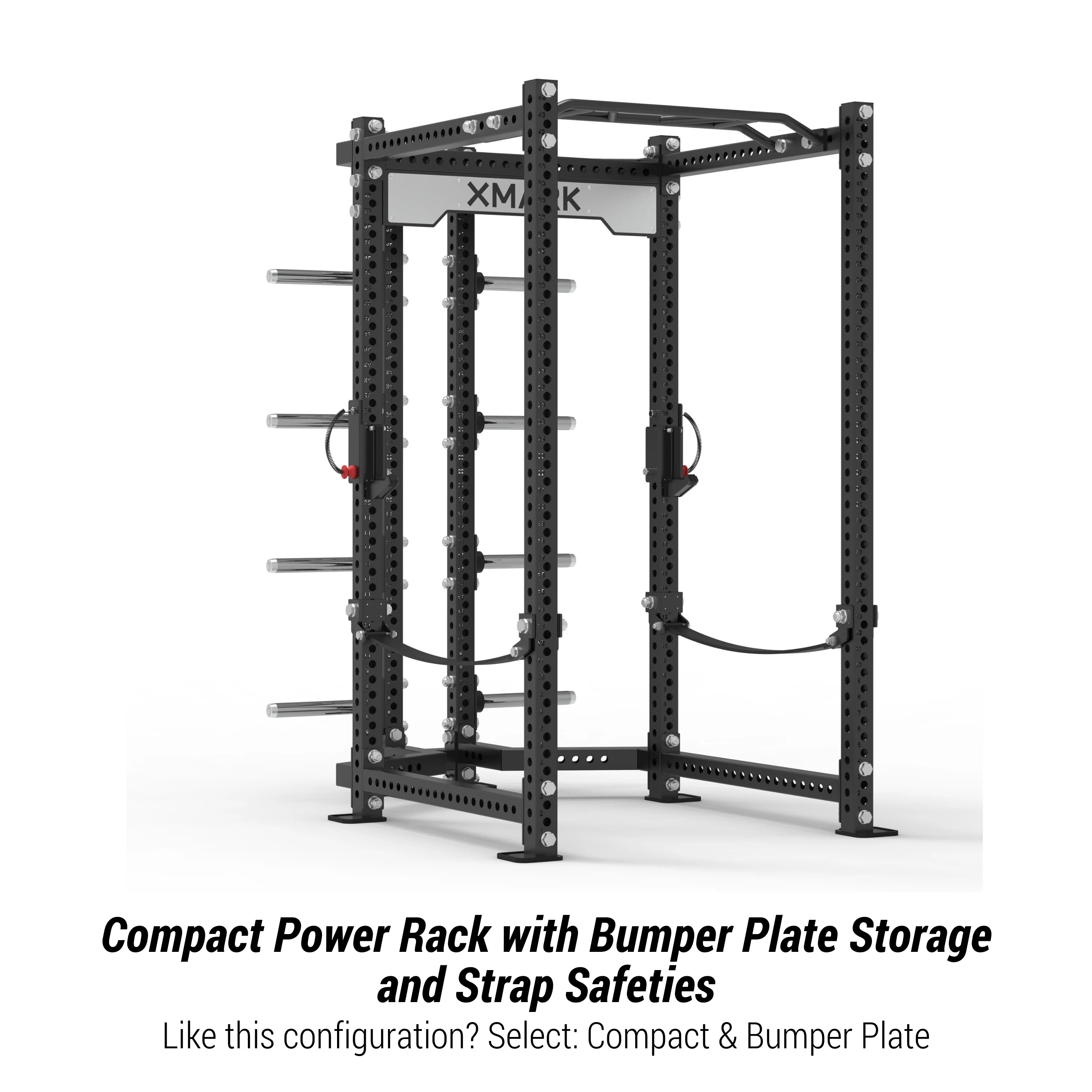 Viper Power Rack with Storage & Strap Safeties - Image 4