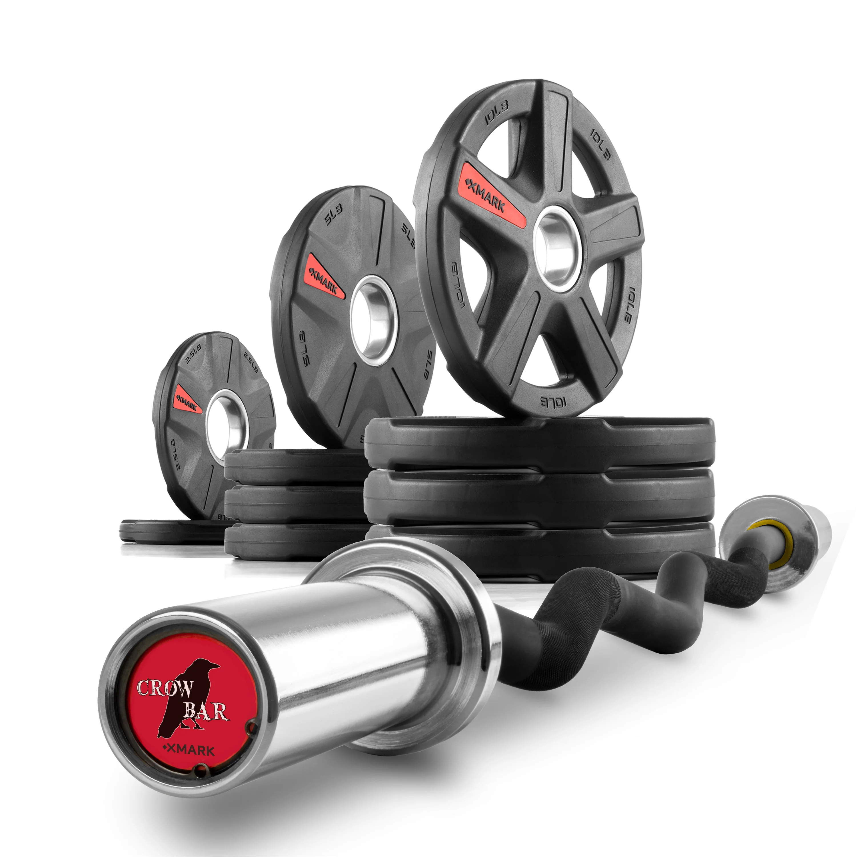 Texas Star Olympic Weight Plates and Curl Barbell Sets - Image 4