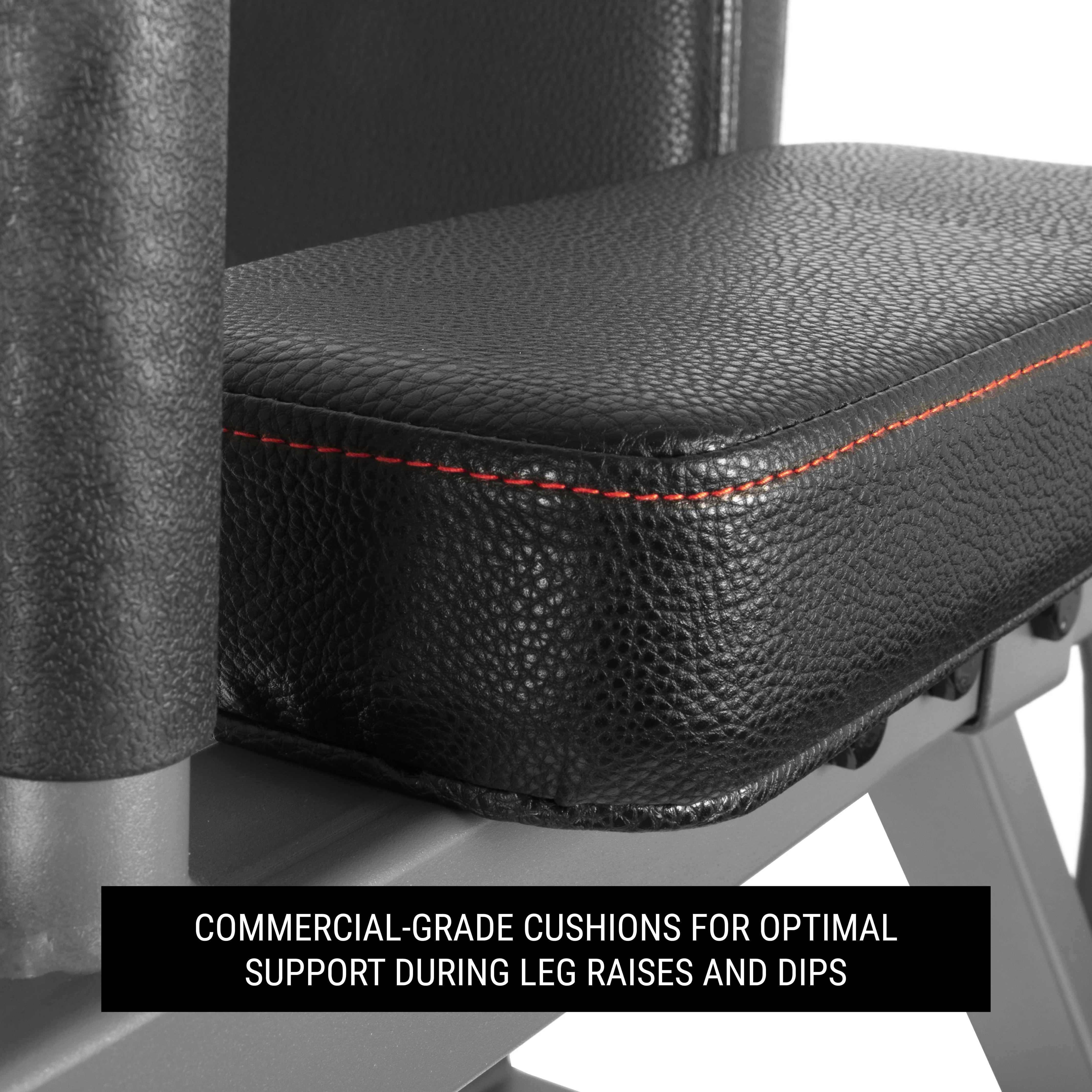 Captain’s Chair Leg Raise w/ Dip Stand & Push Up Station - Image 4